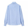 Butterfly Collar Long Sleeve Top